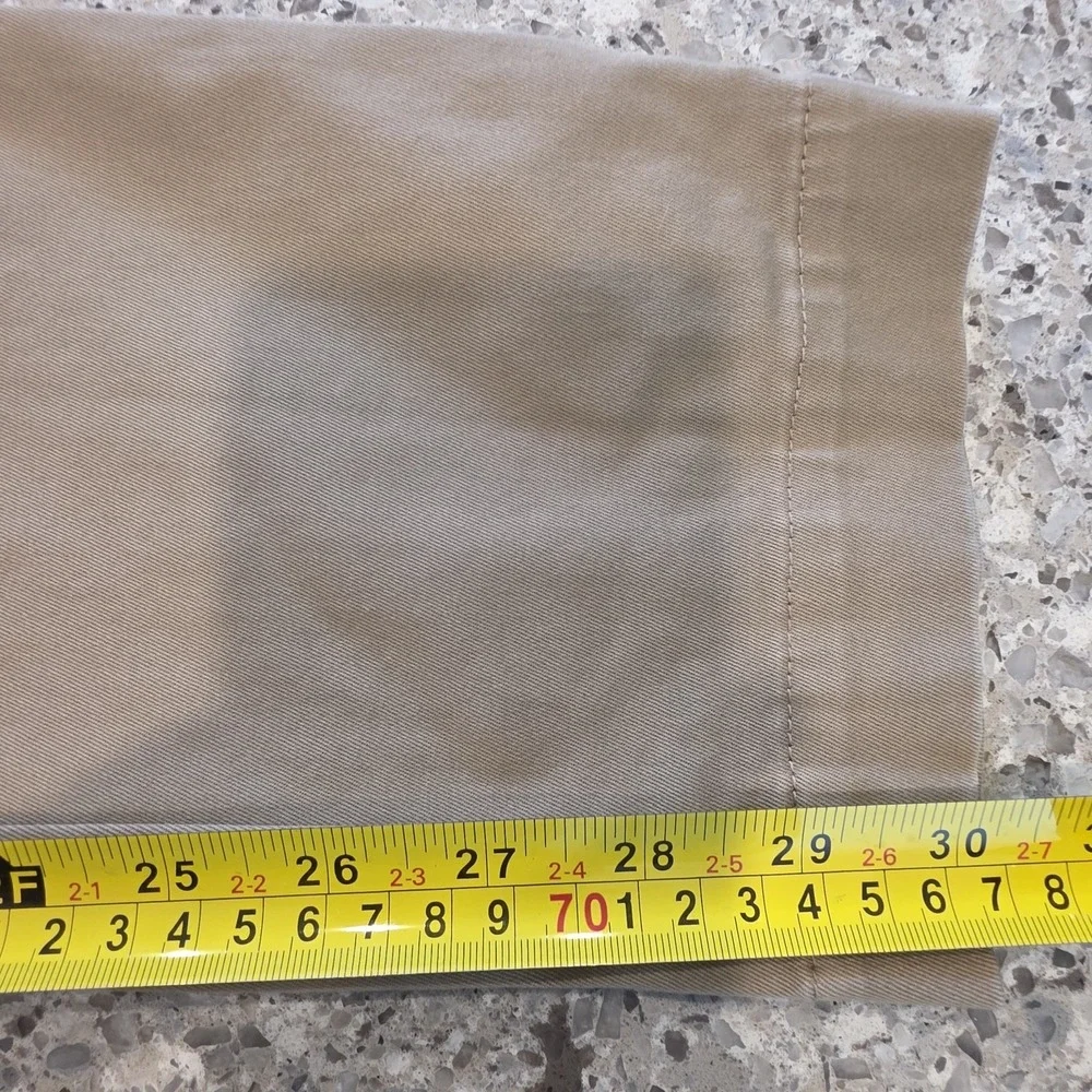 Banana Republic 30x32 Khaki Fulton‎ Skinny Rapid Movement Chino Mens Pants.C135